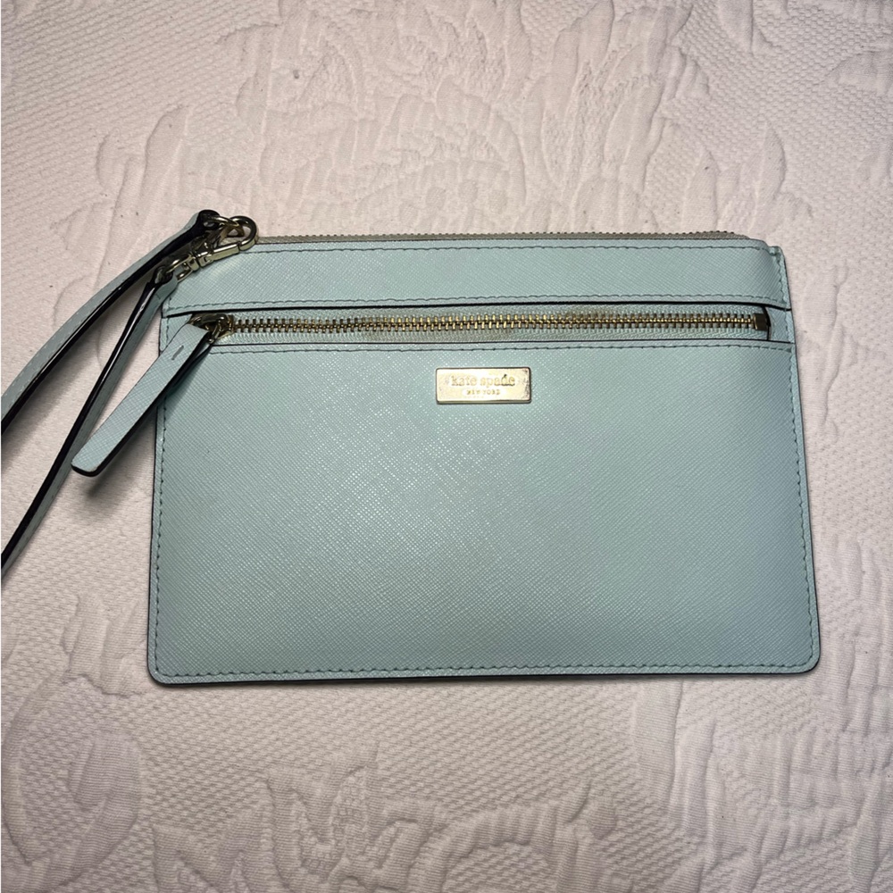 Kate Spade Wristlet Wallet baby blue